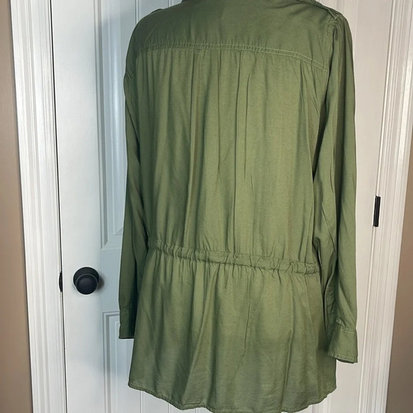 Lucky Brand Utility Shirt Jacket Sz 2X - Picture 6 of 10